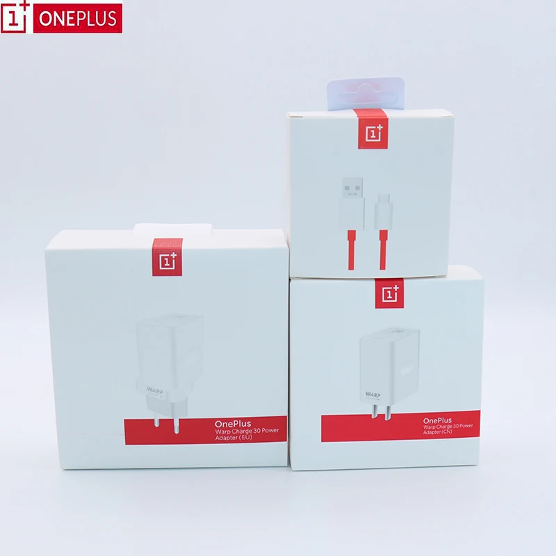 Оригинальный зарядный кабель OnePlus Warp 30 Вт зарядное устройство с европейской