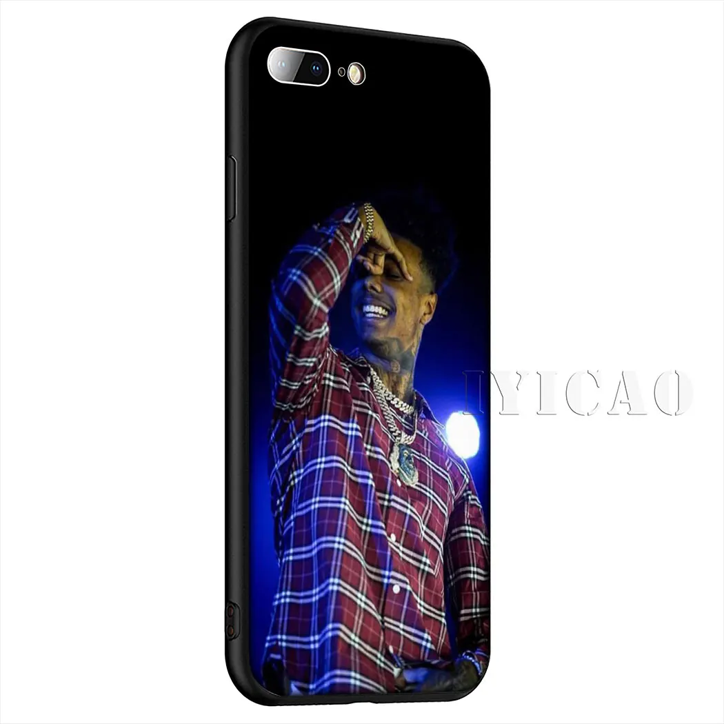 7 Мягкий силиконовый чехол для телефона Blueface Rapper для iPhone 11 Pro Max XR X XS Max 6 6S 7 8 Plus 5 5S SE - Цвет: 7