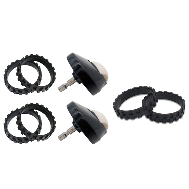 

2x шины для IROBOT ROOMBA Wheels Series 500, 600, 700, 800 и 900 и 1 комплект передних колес и шин IRobot Roomba аксессуары