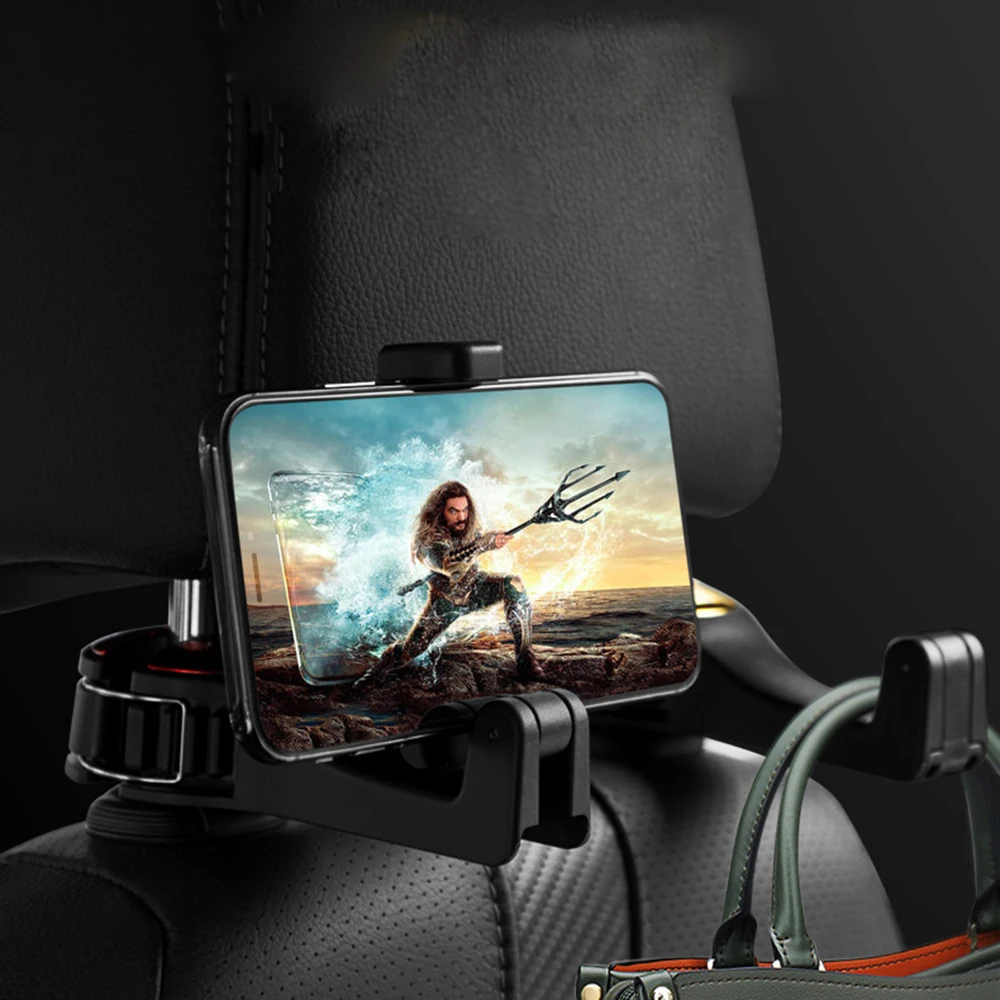 Автомобильный многофункциональный держатель для телефона на подголовник