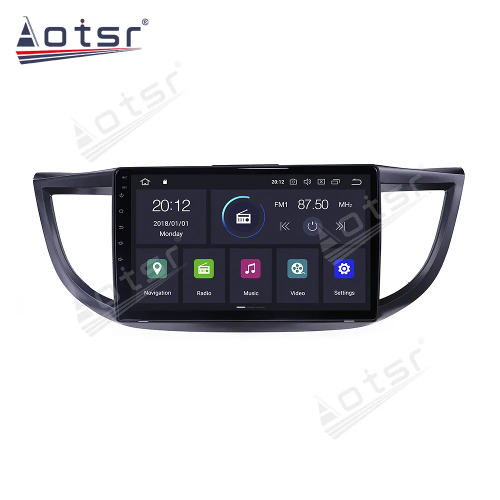 Android 10 0 Радио стерео для Honda CRV CR-V 4 RM 2011-2015 GPS навигация автомобильный DVD плеер