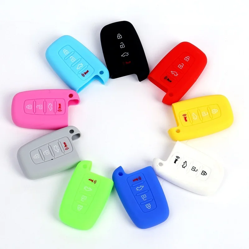 

Suitable for Hyundai Accent Sonata Cerato Creative Silicone Car Key Shell Car Interior Products