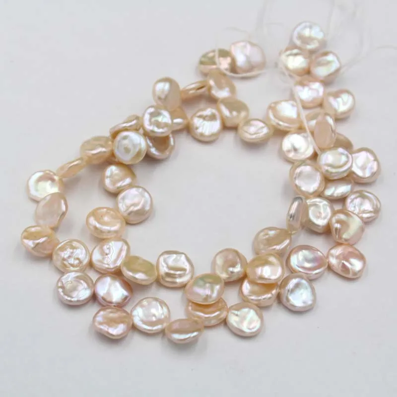 

Натуральный пресноводный жемчуг в форме лепестков, 9 мм/60 шт.