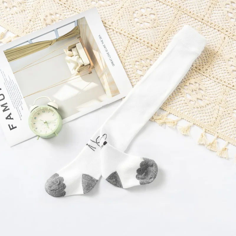 Детские колготки хлопковые для маленьких девочек одежда Осенние милые