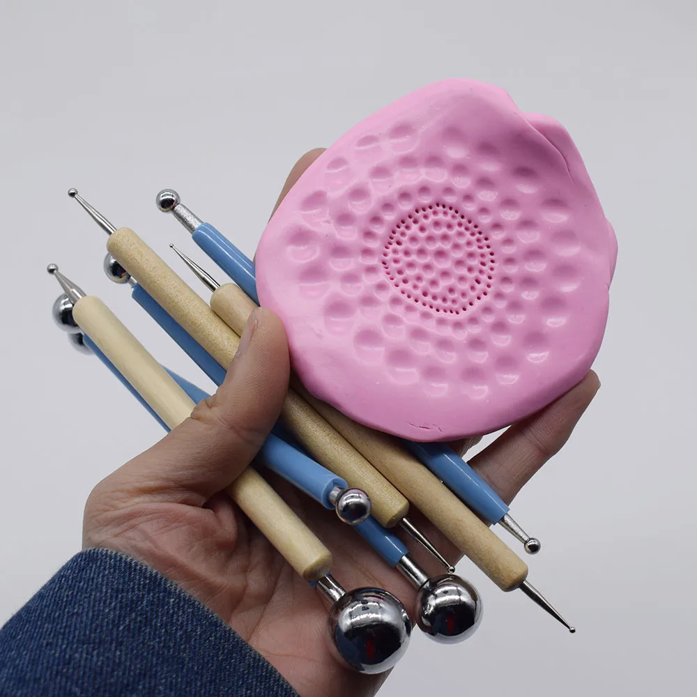 Инструменты для полимерной скульптуры мандала тротушки оформления