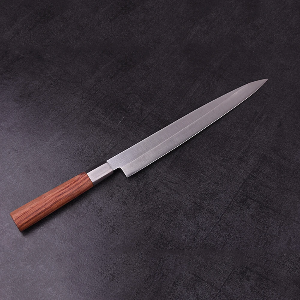 Японский нож сашими 3CR13 из нержавеющей стали 11-дюймовый кухонный шеф-повара для