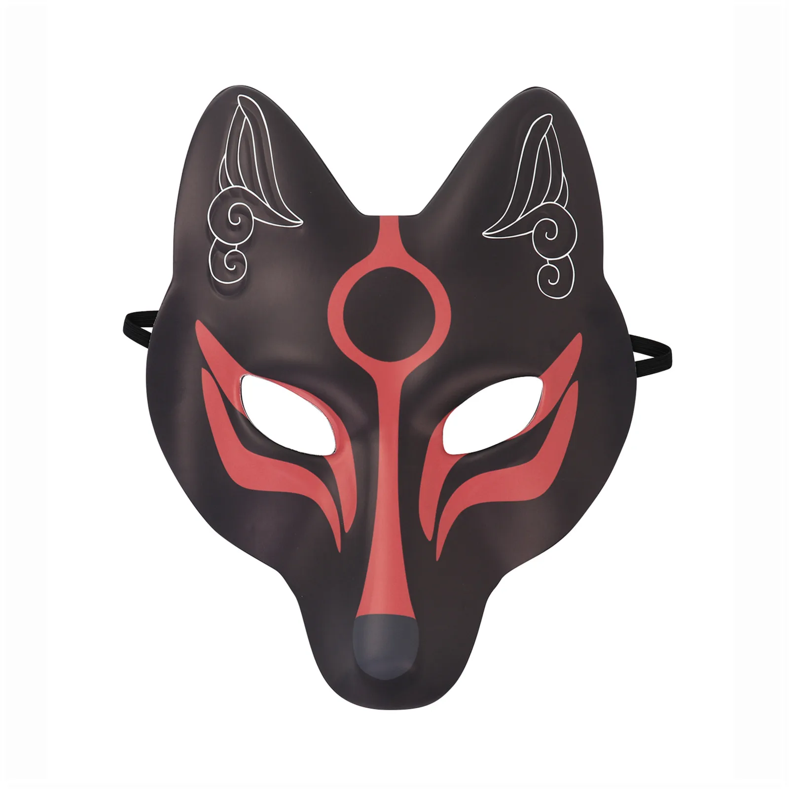 

Японская Маска лисы, бриллиантовая маска, реквизит для сцены лисы, маска для косплея, Полнолицевые маски для хэллоуивечерние