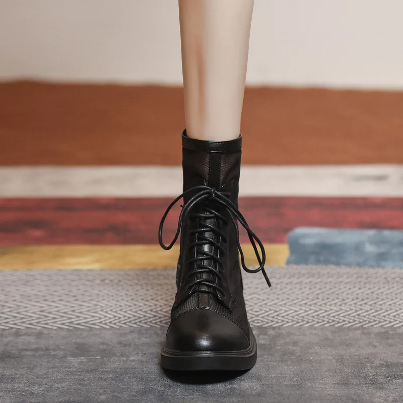 

Cool Boots Women's Summer Thin Breathable Short Boots