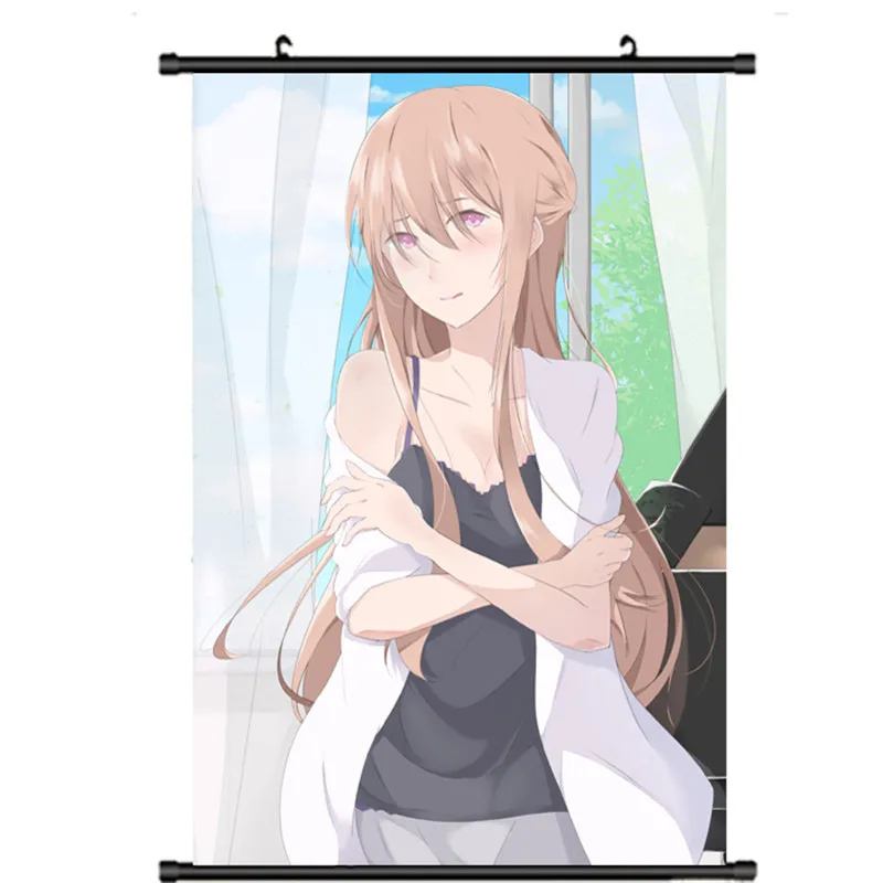 2020-January Japanese Anime Scum's Wish Yasuraoka Hanabi Minagawa Akane Home Decor Decorative Pictures Wall Scroll Poster | Дом и сад