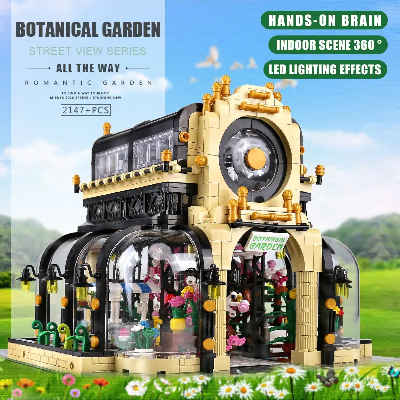 Формочка KING Street View модель здания искусственный ботанический сад со