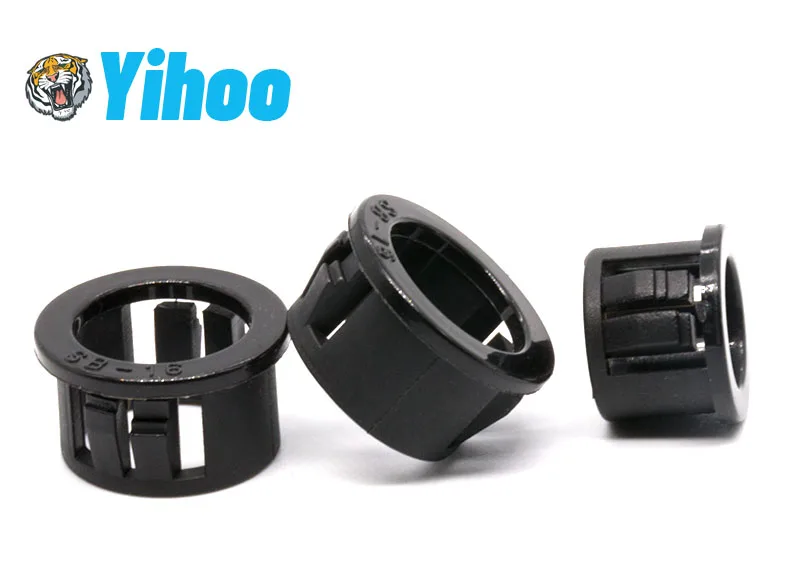 Пластиковая защелкивающаяся крепежная втулка для проводов уплотнительная
