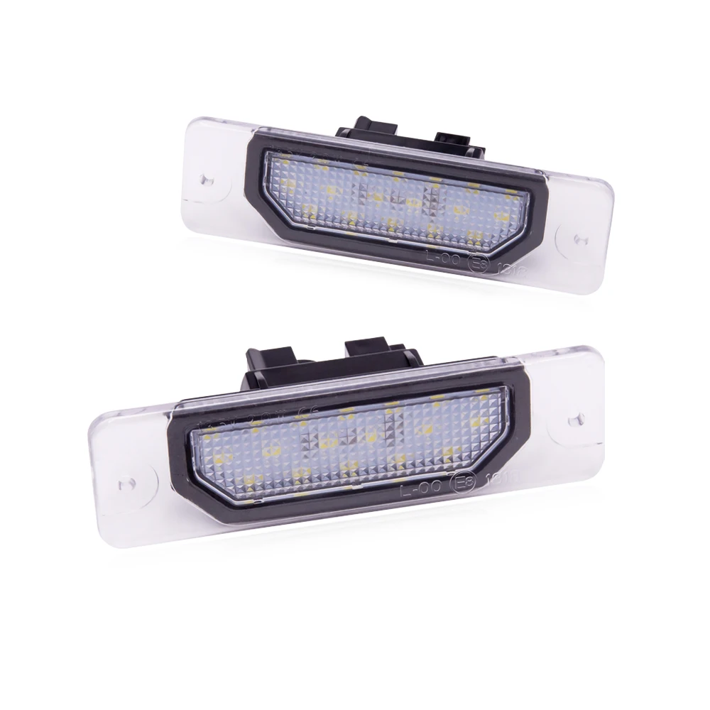 2 шт. светодиодный светильник для номерного знака автомобиля Nissan CEFIRO A33 99 03 Fuga 09 Led