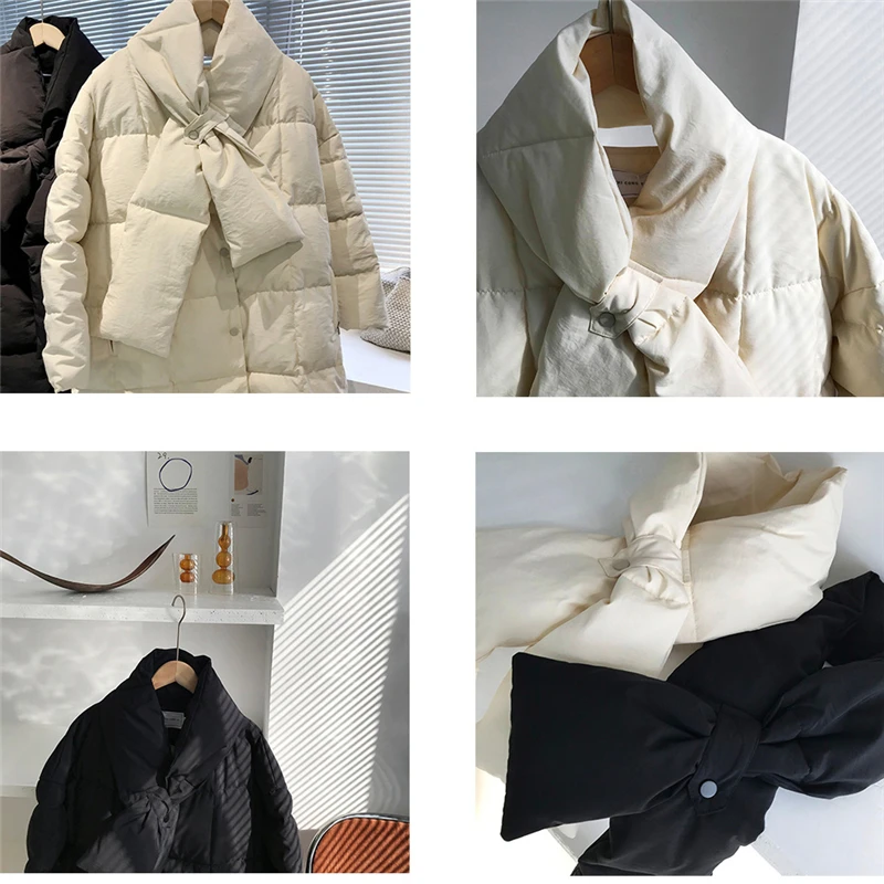 

Pure color large size long version thickening women's clothing women's tops cold-proof cotton jackets