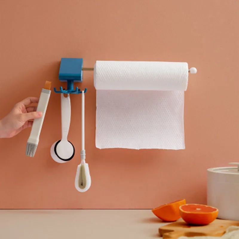 

Rotating Design Storage Hooks For Kitchen Seamless Hooks No-Drilling Multipurpose Kitchen Bathroom Home Wall Organizer Hook