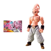 bandai dragon ball figure purely majin kid buu genuine assembly model collection ornaments action toy figure toys for children