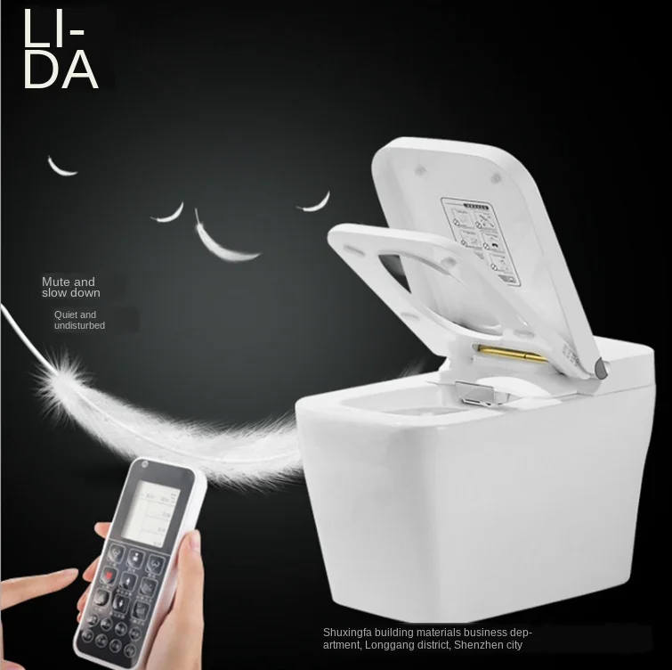 Немецкий дизайн Умный Унитаз Индукционная сушка для пожилых людей один пульт