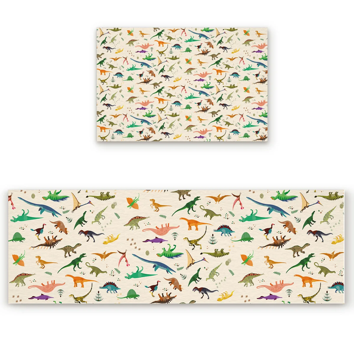 Красочный динозавр искусственные дверные коврики коврик для гостиной спальни