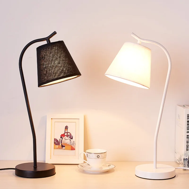 Современные Простые настольные лампы светодиодный светильник в скандинавском