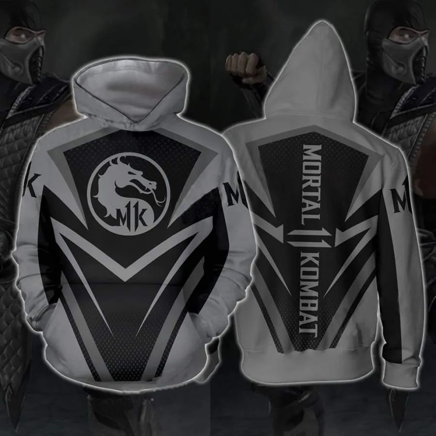 Mmoral Kombat X Sub-Zero Scorpion футболка Косплей Костюм Мужской Женский толстовки с капюшоном на молнии свитера mmoral Kombat толстовки куртки