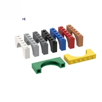 10pcs moc compatible assembles particles 15254 brick arch 1x6x2 building blocks parts diy educational creative gift toys