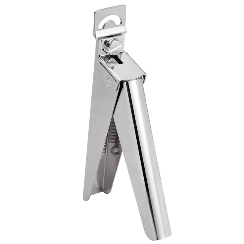 Silver Stainless Steel Nail Clipper Cutting Machine Professional Nail Trimmer Straight-Line Pattern YZJ-1 - Цвет: Silver