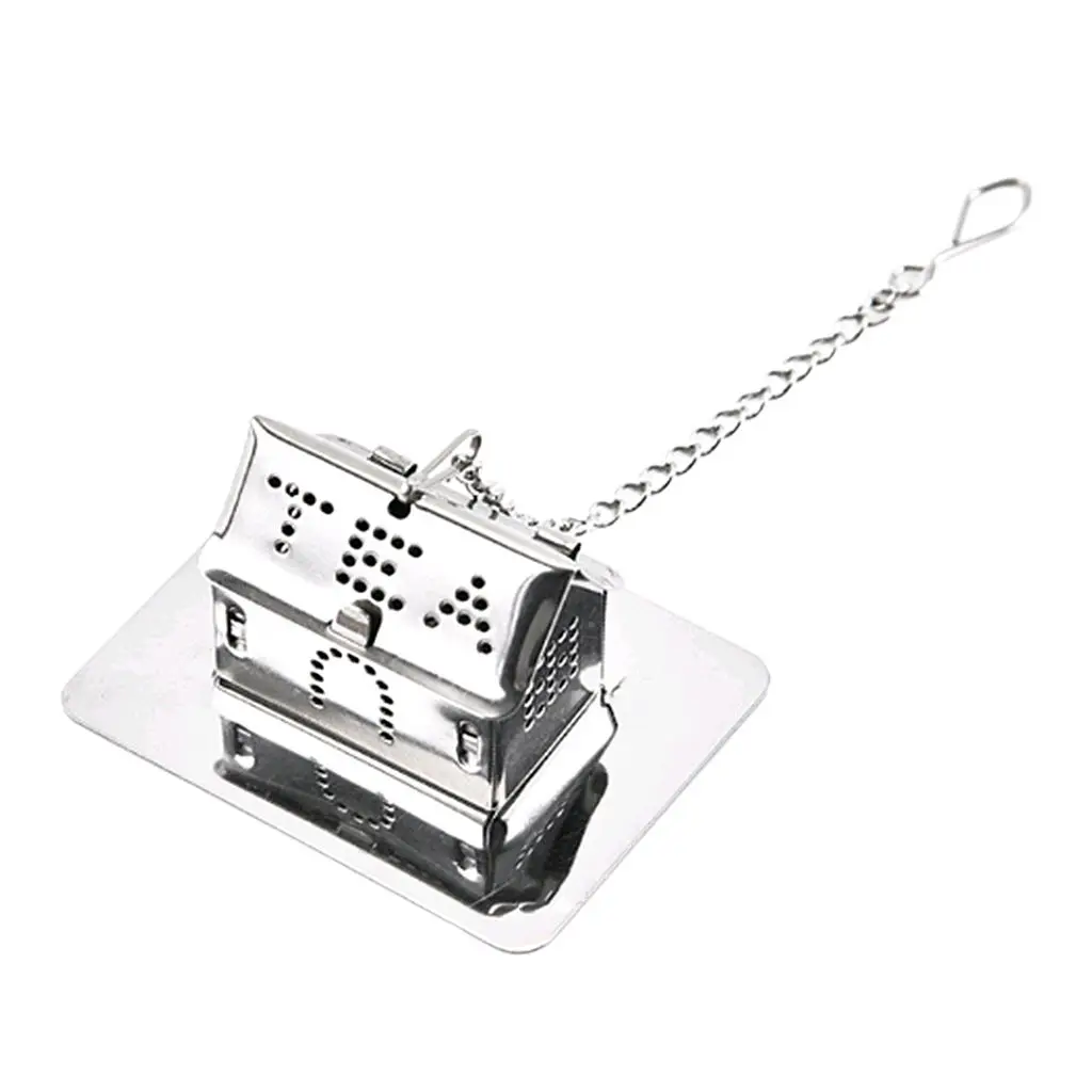 

New Tea Infuser Stainless Steel Loose Leaf Strainer Filter for Home Kitchen