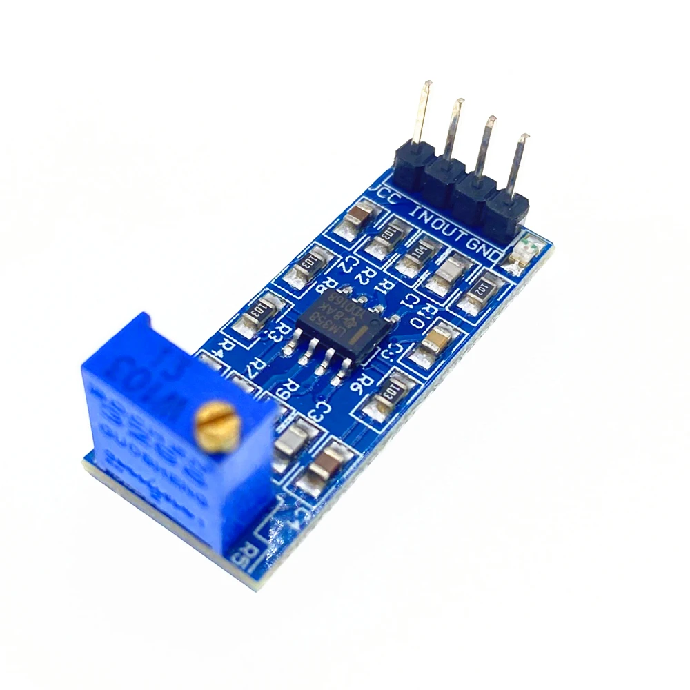 LM358 100 увеличение времени усилитель сигнала модуль операционного усилителя 5 В-12 в