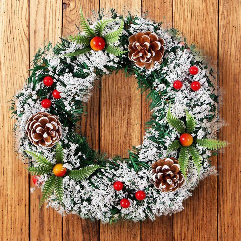 45 # красивый элегантный висящий Рождественский венок шар гирлянды конус