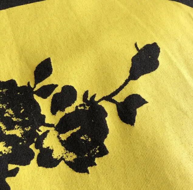 Женская футболка летняя с коротким рукавом принтом смайлика и 2020S черный топ |