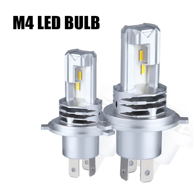 

2PCS M4 Car Headlight H4 880 CSP Led Headlight H11 Fog Lamp Bulb Auto Light 9005 9006 HB3 HB4 Led Headlight 12V 6000K