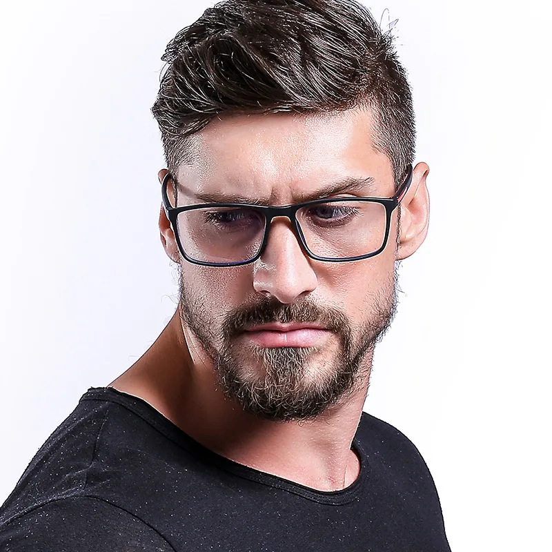 Акция Цена 2019 мужские анти синие очки Оптическая оправа для мужчин прозрачные