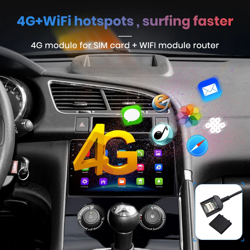 Junsun V1 2G + 32G Android 9 0 для Peugeot 3008 2009 2010 2011 2013 автомобильный Радио Мультимедиа Видео