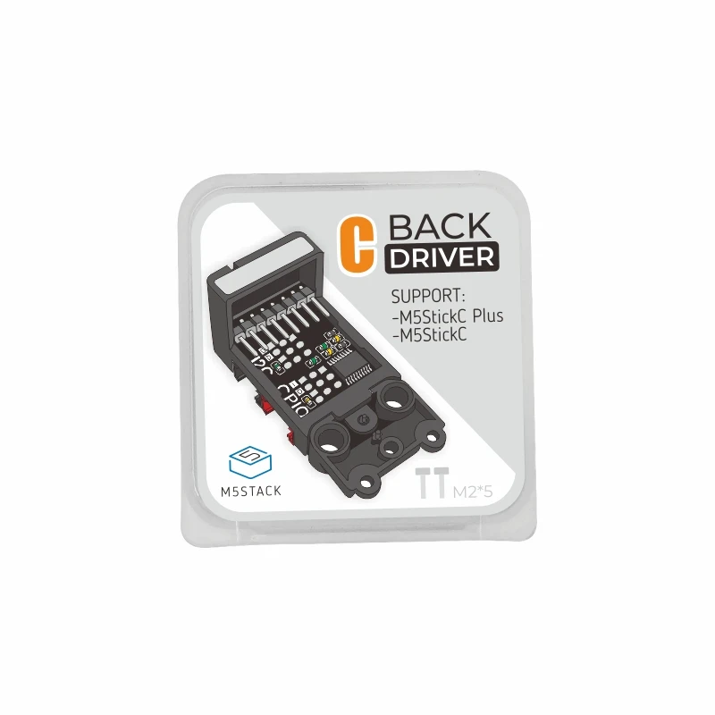 

M5Stack Official C-Back HAT with Servo Driver (STM32F0) Compatible with C/C Plus Servo Controller Robot Control