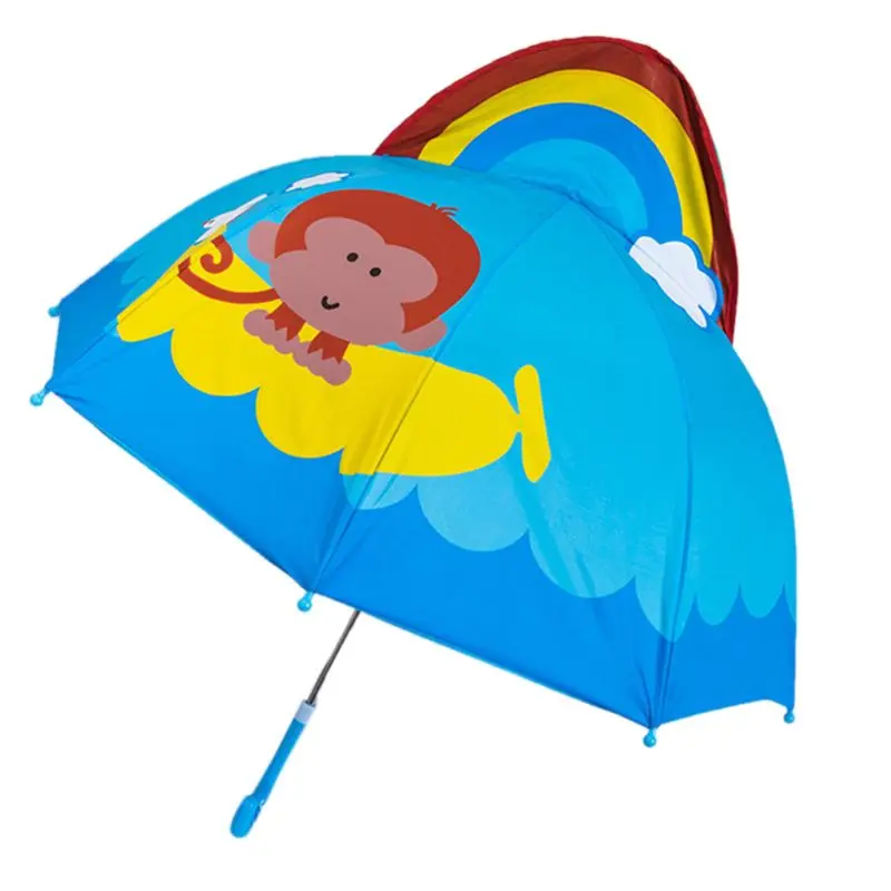 

Зонтик Детский, для мальчиков и девочек, с ушками животных, D7YD