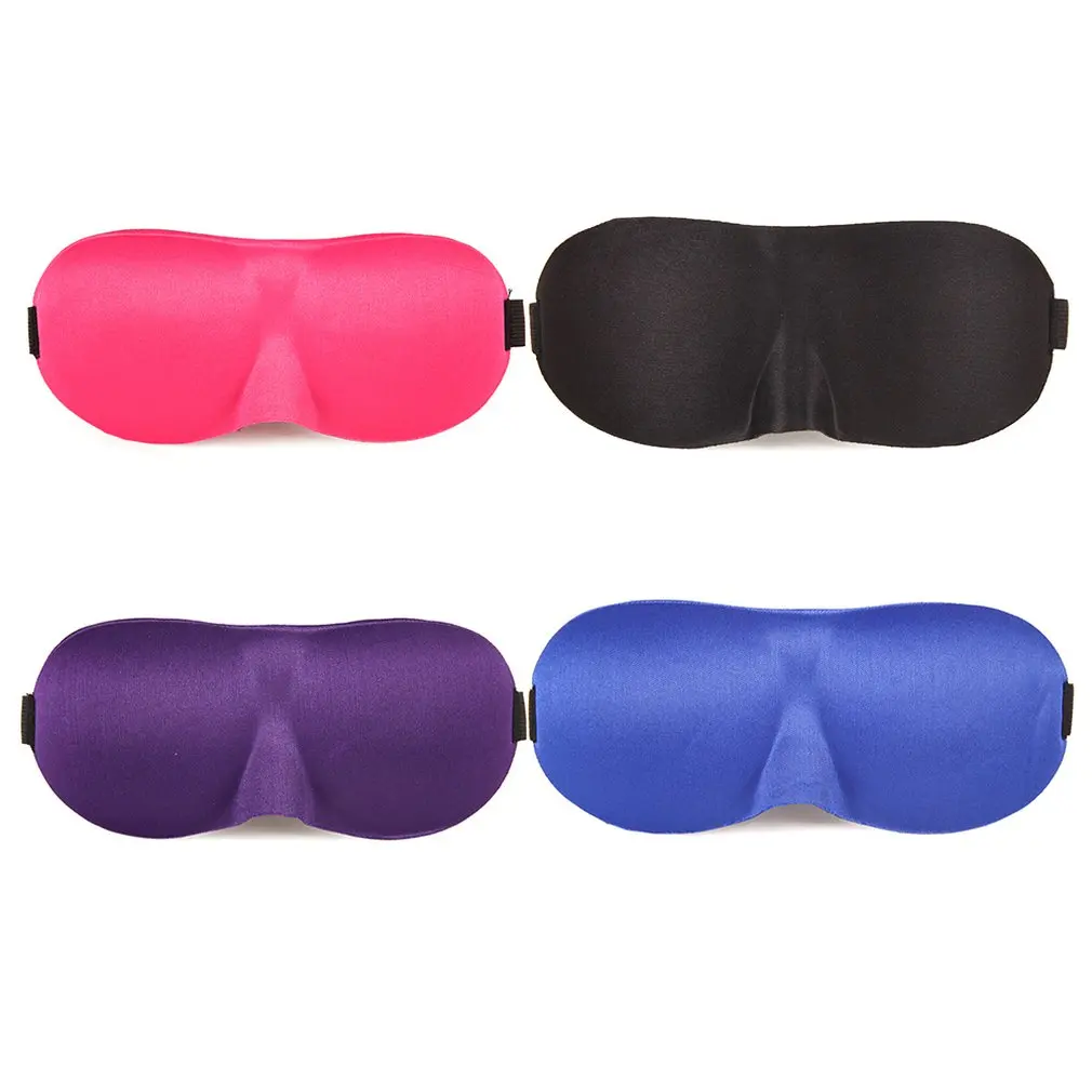 

3D Seamless Mask EyeMask Natural Sleeping Eye Mask Eyeshade Cover Shade Eye Patch Soft Portable Blindfold Travel Eyepatch