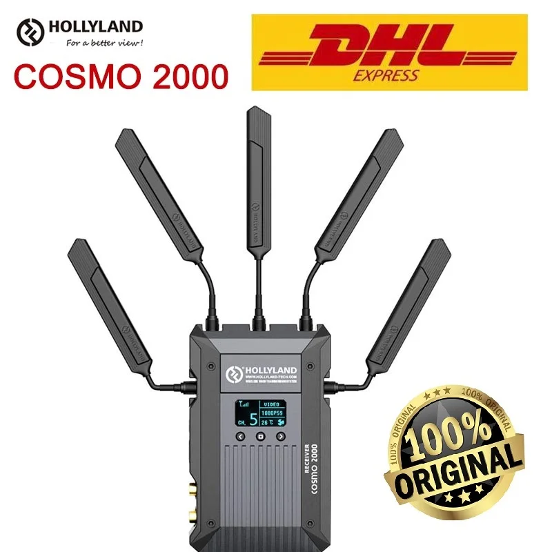 Видеосендер Hollyland Cosmo2000 передатчик приемник HDMI SDI система передачи 2000ft видео