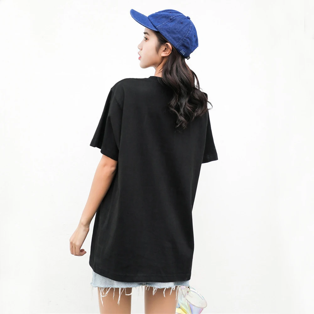 

Harajuku Kawaii Letter Tshirt Tops Women Summer 2020 Japan Style Loose Letter T Shirt Tops Schoolgirl Streetwear Clothes