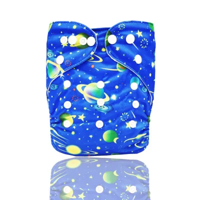 

Baby Washable Reusable Real Cloth Pocket Nappy Diaper Cover Wrap Suits Birth to Potty One Size Nappy Inserts Breathable