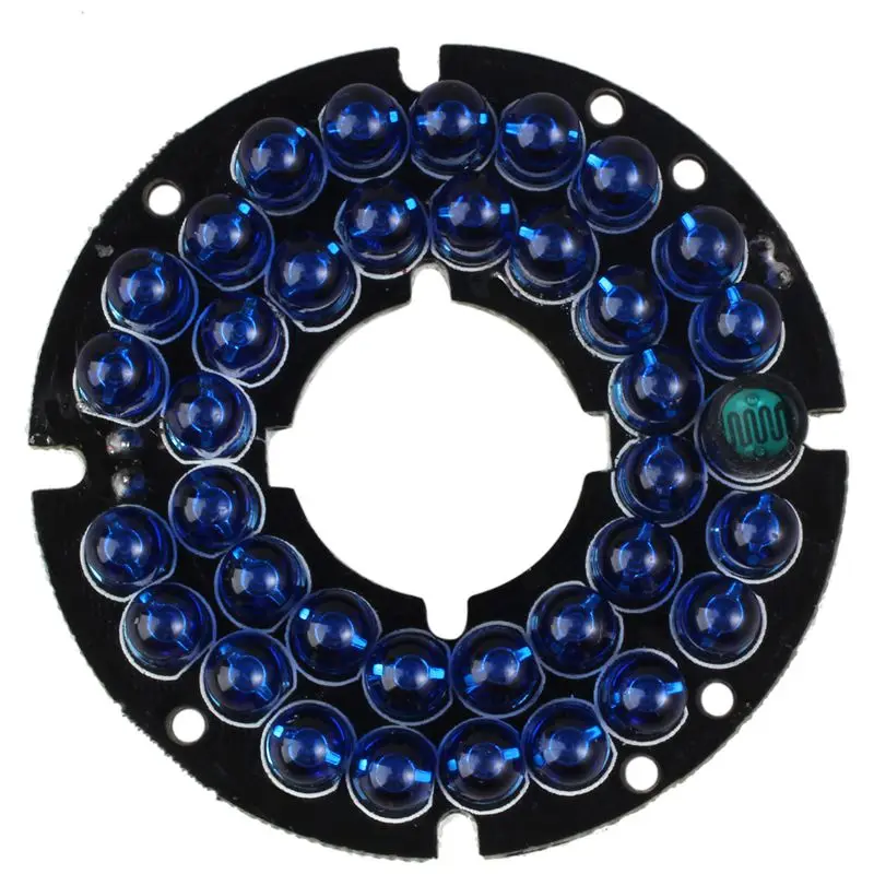Top Deals Infrared 36 IR LED Light Board for CCTV Security Cameras 850nm Night vision Diameter 54mm | Безопасность и защита