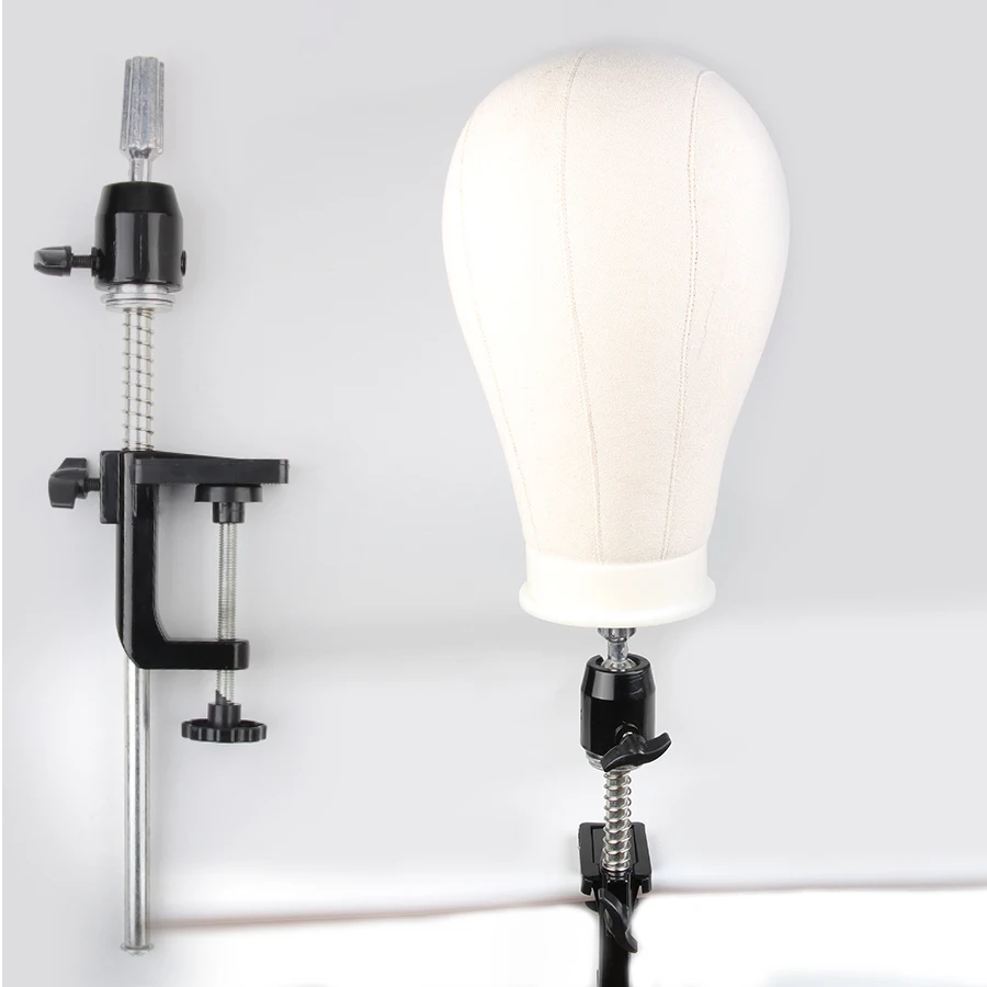 Регулируемая подставка для головы парика Alileader Настольный зажим держатель