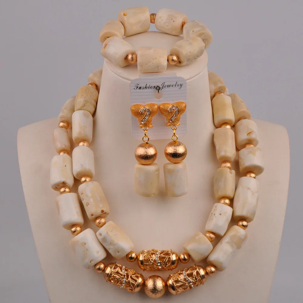 

Оранжевый, красный, белый, африканские коралловые бусы, ювелирный набор, нигерийская свадьба, коралловое ожерелье, женские свадебные ювелирные наборы, 21-F2-1