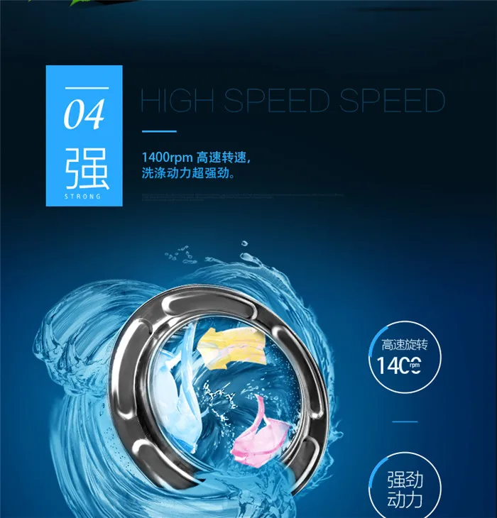110V Roller Washing Machine Front Opening High Capacity 12KG Gray Fully Automatic Lower Outlet Low Noise High Speed Reservation