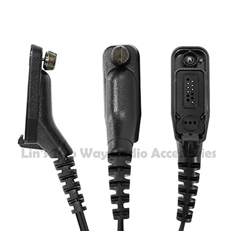 2-Wire Surveillance Earpiece For XPR6350 XPR6380 XPR6550 XPR7350 XPR7550 XPR7580 XPR7350e XPR7550e Portable Two Way Radio