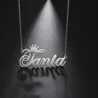 Ожерелье Sipuris из нержавеющей стали с короной для женщин и мужчин, индивидуальное ювелирное украшение, подарок девушке