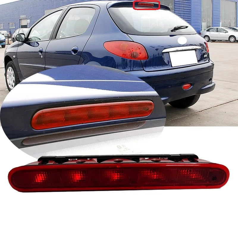 Фото Yasong для Peugeot 206 207 Citroen C2, высокий стоп-сигнал, задний 3-й третий стоп-сигнал, дополнительный центральный стоп-сигнал №1