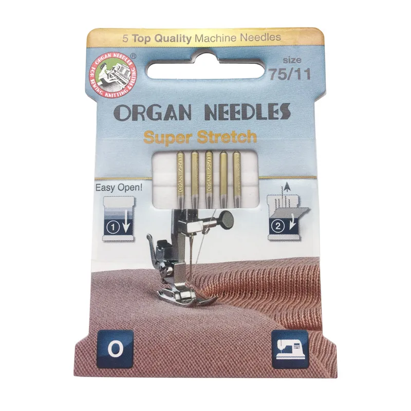 5PC Top Quality Organ Needles Household Sewing Machine Stretch For Knitted Fabrics And Elastic Fabric 5BB5934 | Дом и сад
