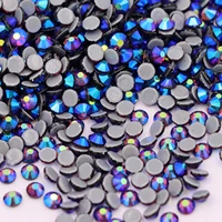 purple amethyst ab rhinestones flat back hot fix crystal glass stones for garment wedding dress clothes gem