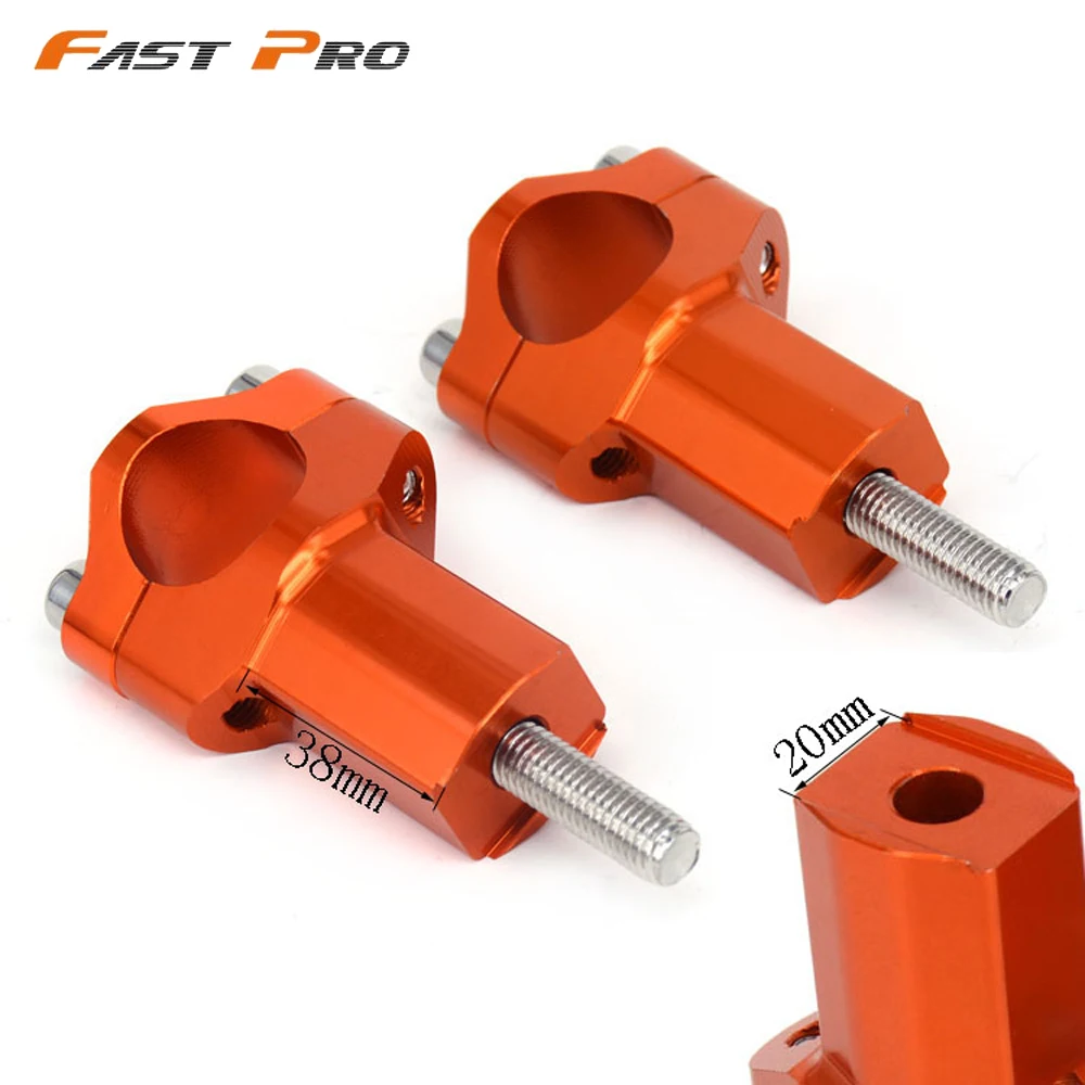 Зажим для руля KTM 1 1/8 &quot125 530 SX SXF EXC EXCF XCF XC 250 350 450 525|billet mount|ktm handlebar clampbar riser |