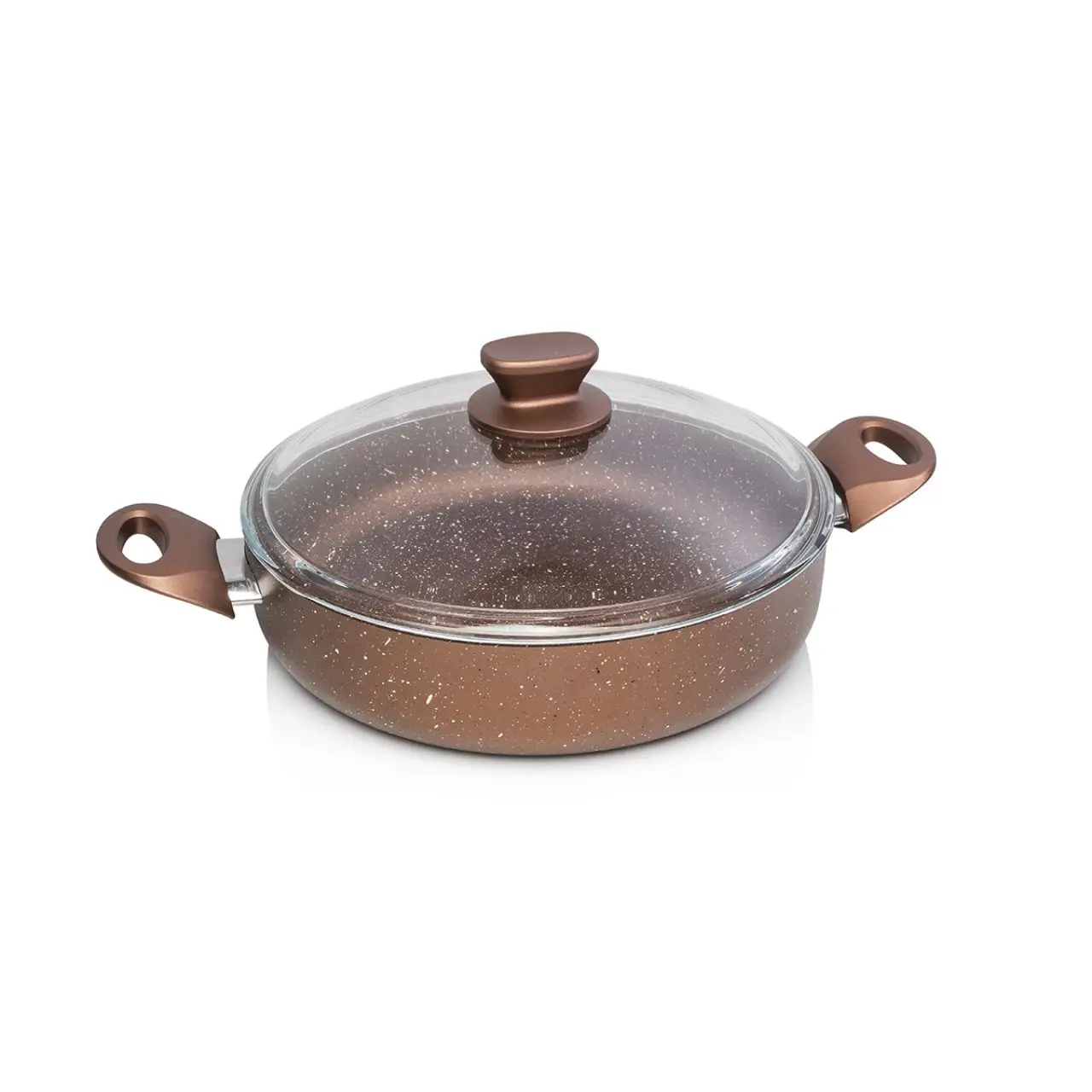 

Горшки из гранита бронзового цвета длиной 28 см