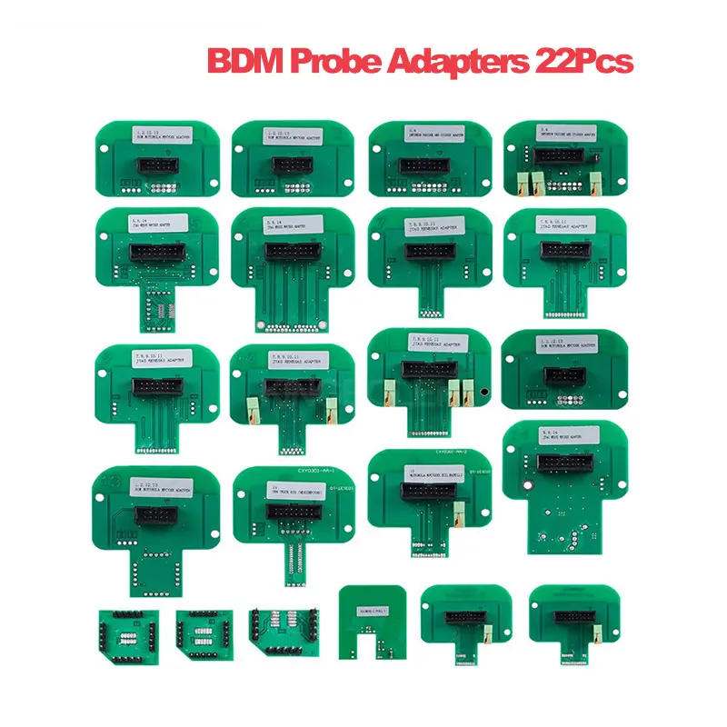 BDM Probe Adapters KESS V2 V2.47 V5.017 EU красный ECM Titanium KTAG V2.25 V7.020 4 светодиодных онлайн мастер версия BDM Frame ECU OBD2 автомобиль/Грузовик программист - Цвет: BDM Probe Adapters